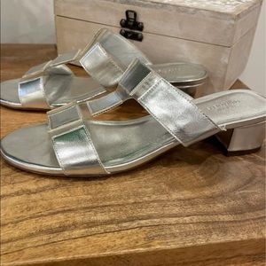 Urban Outfitters Metallic sandals
